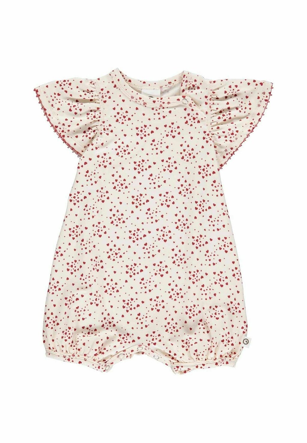 

Комбинезон Müsli by GREEN COTTON, цвет buttercream berry red