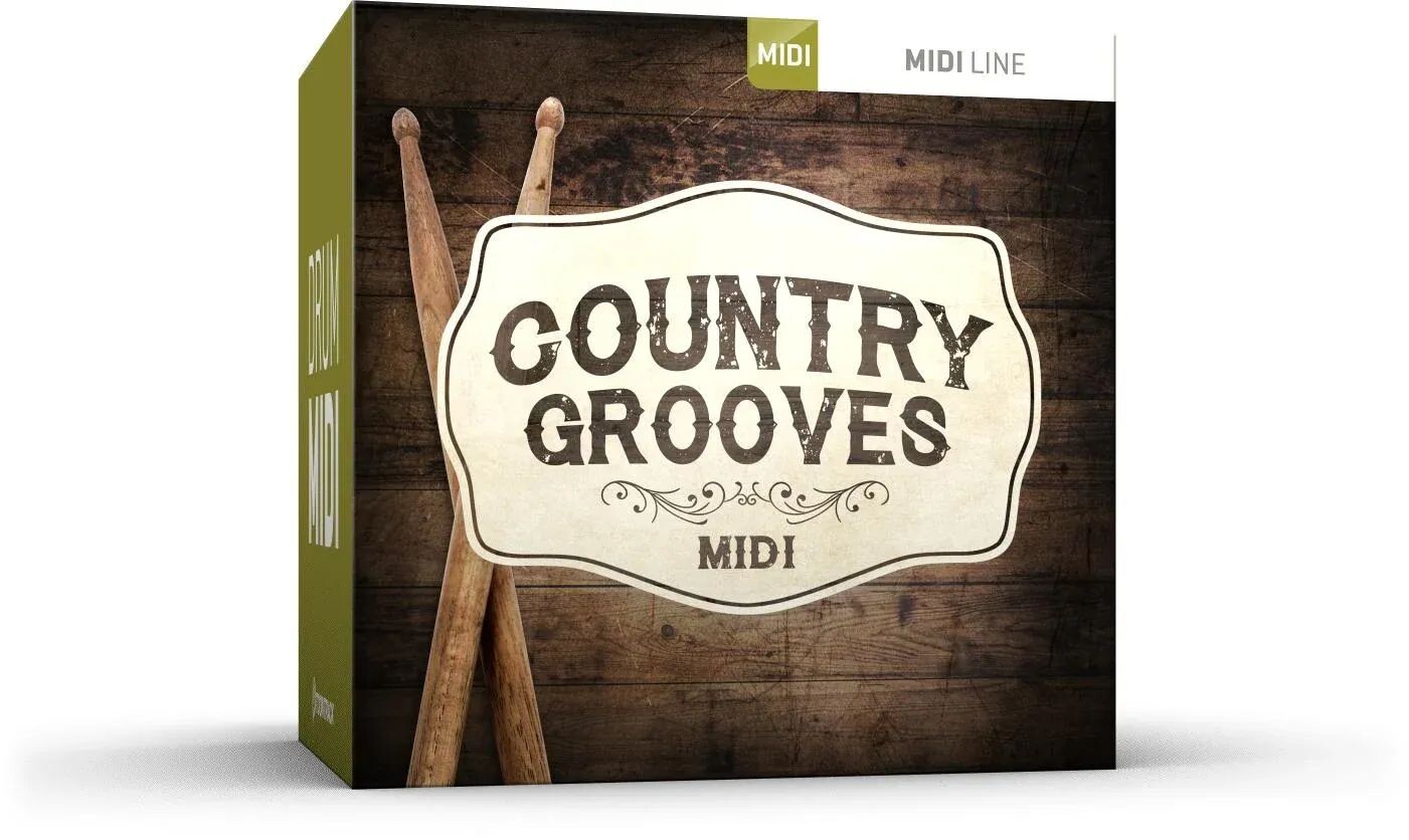 

MIDI-пакет для барабанов Toontrack Country Grooves