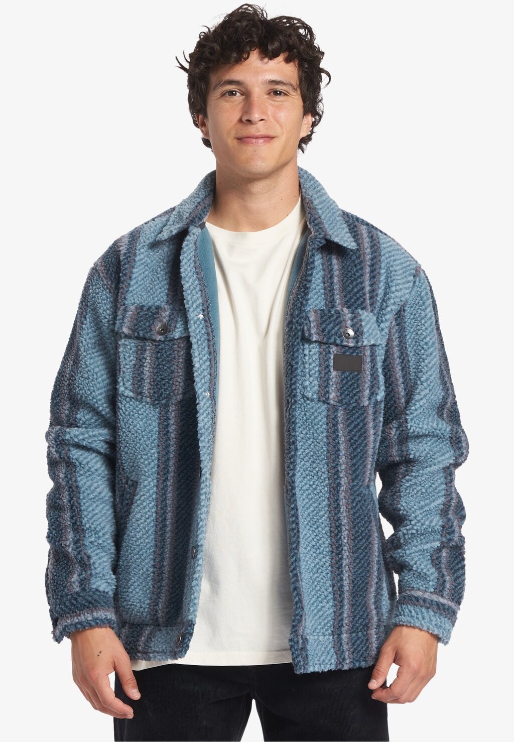 

Толстовка Quiksilver SHERPA OTLR CKK0, синий