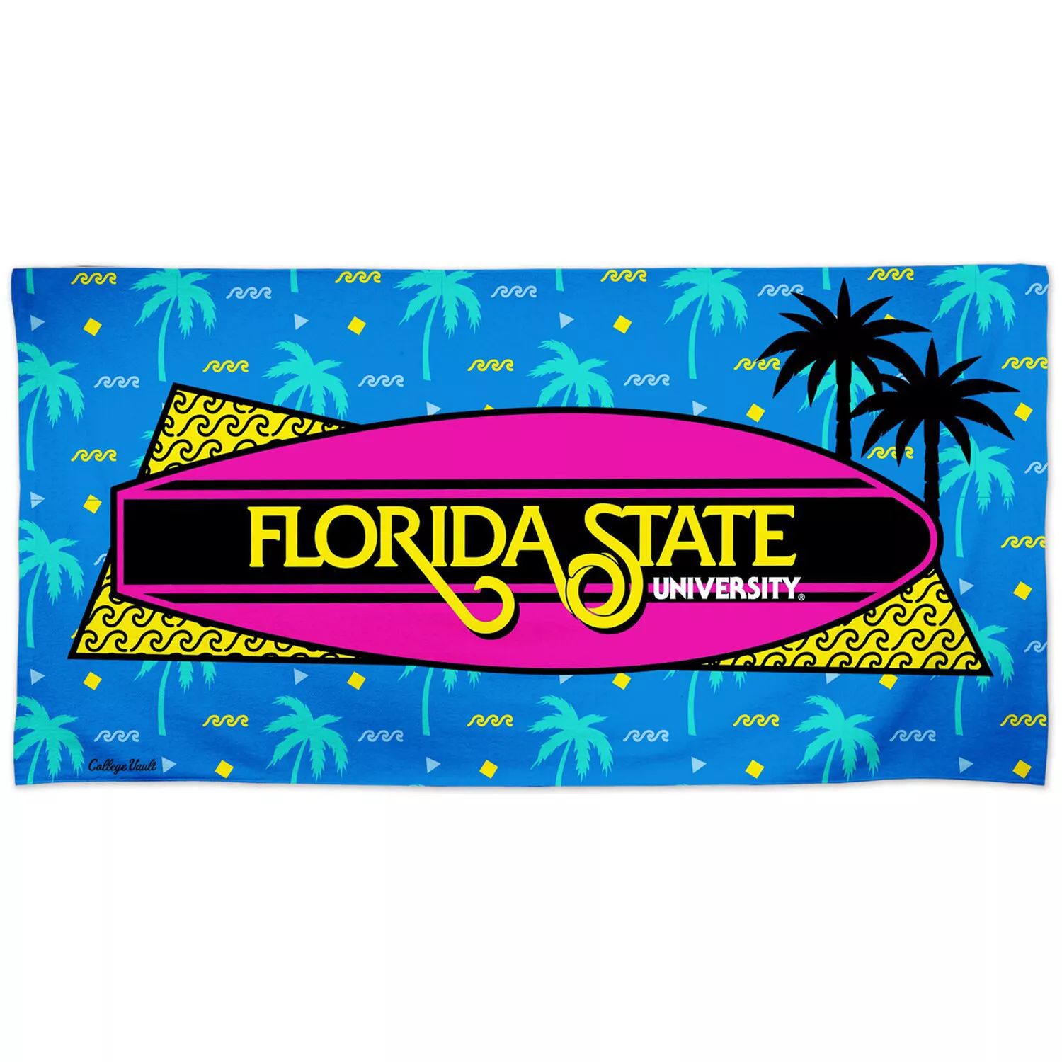 WinCraft Florida State Seminoles Beach Club Пляжное полотенце Spectra для доски для серфинга 30 x 60 дюймов