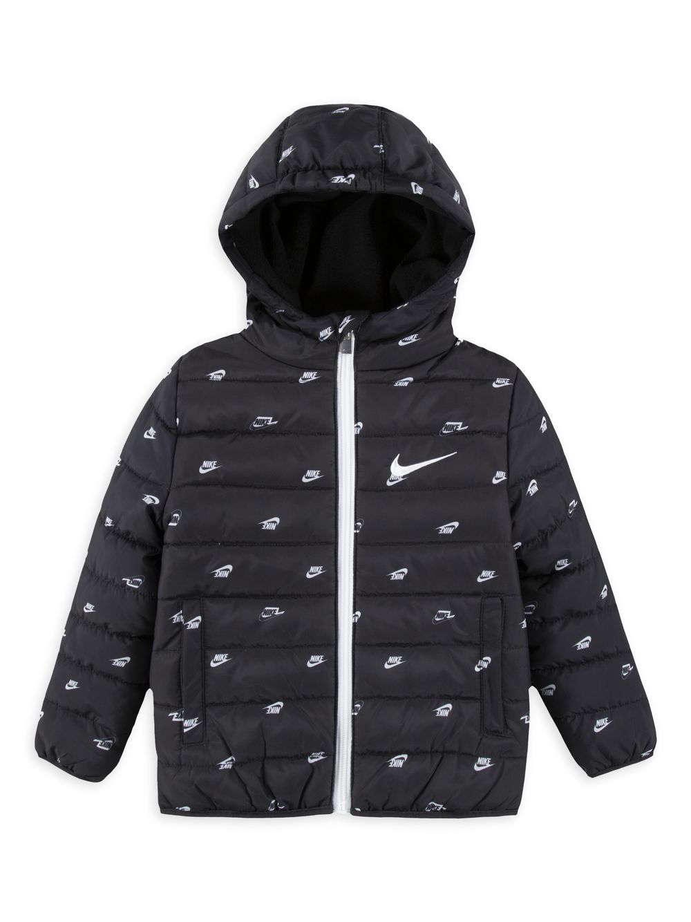 Утепленная куртка Essential для мальчиков и маленьких мальчиков Nike, черный куртка утепленная для мальчиков demix черный