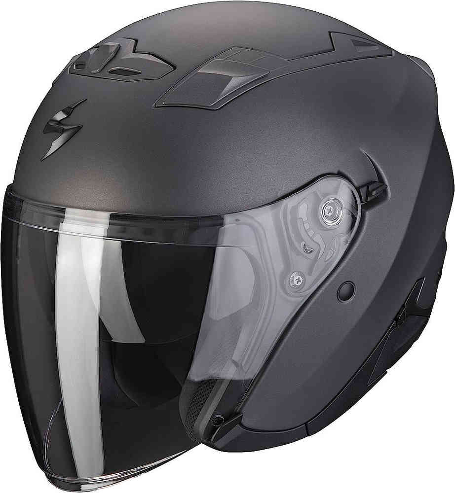 EXO-230 Твердый реактивный шлем Scorpion, антрацитовый матовый шлем holyfreedom stealth реактивный зеленый