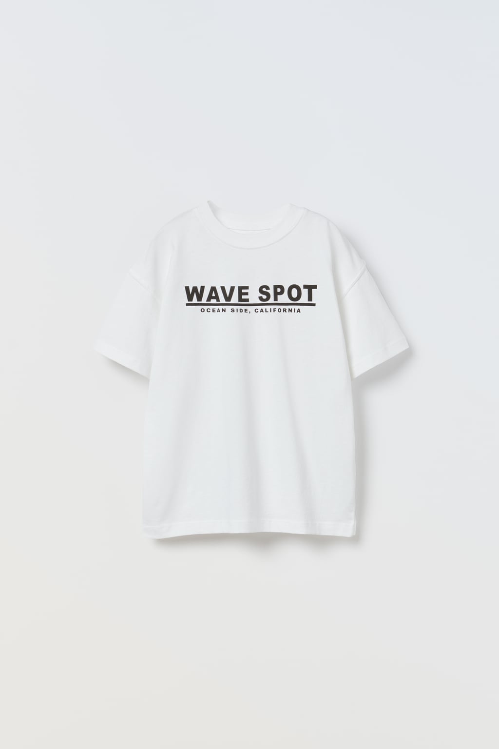 

Футболка wave spot ZARA, белый