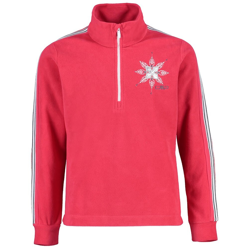 Толстовка на молнии CMP Sweat Half Zip 31G1095, красный
