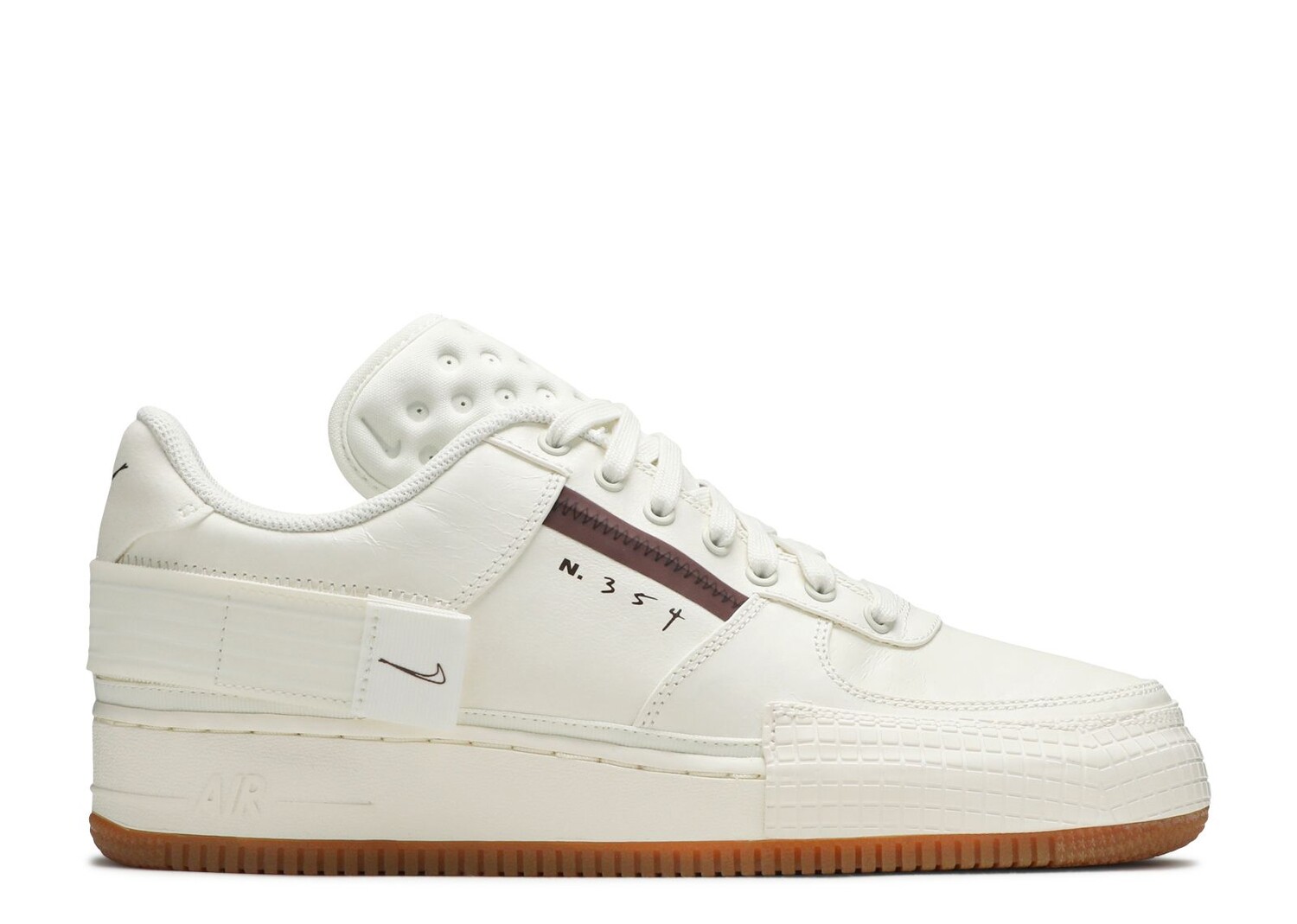 

Кроссовки Nike Air Force 1 Type 'Sail Gum', кремовый, Бежевый