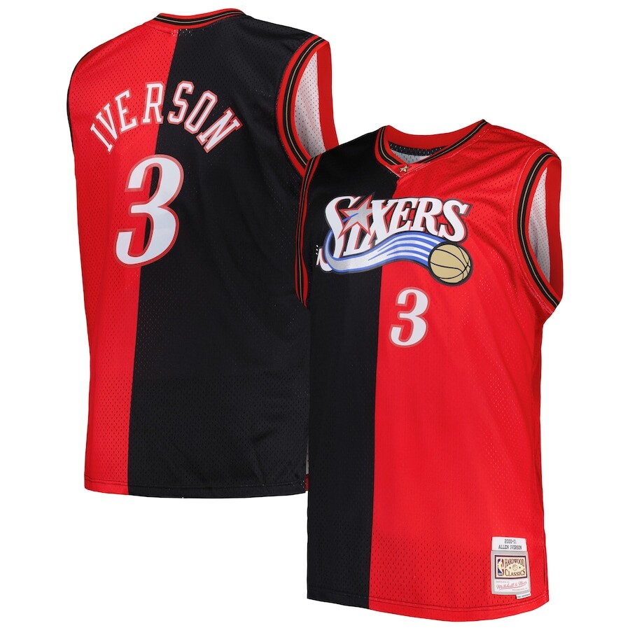 

Джерси Mitchell & Ness Philadelphia 76Ers, черный