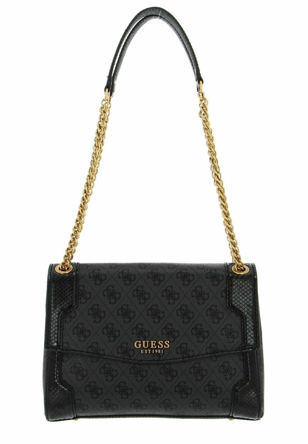

Сумка через плечо Ajiona Convertible Flap Guess, цвет coal logo black