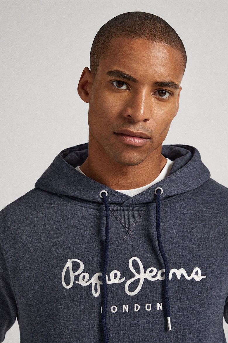 Толстовка с логотипом Pepe Jeans London, серый