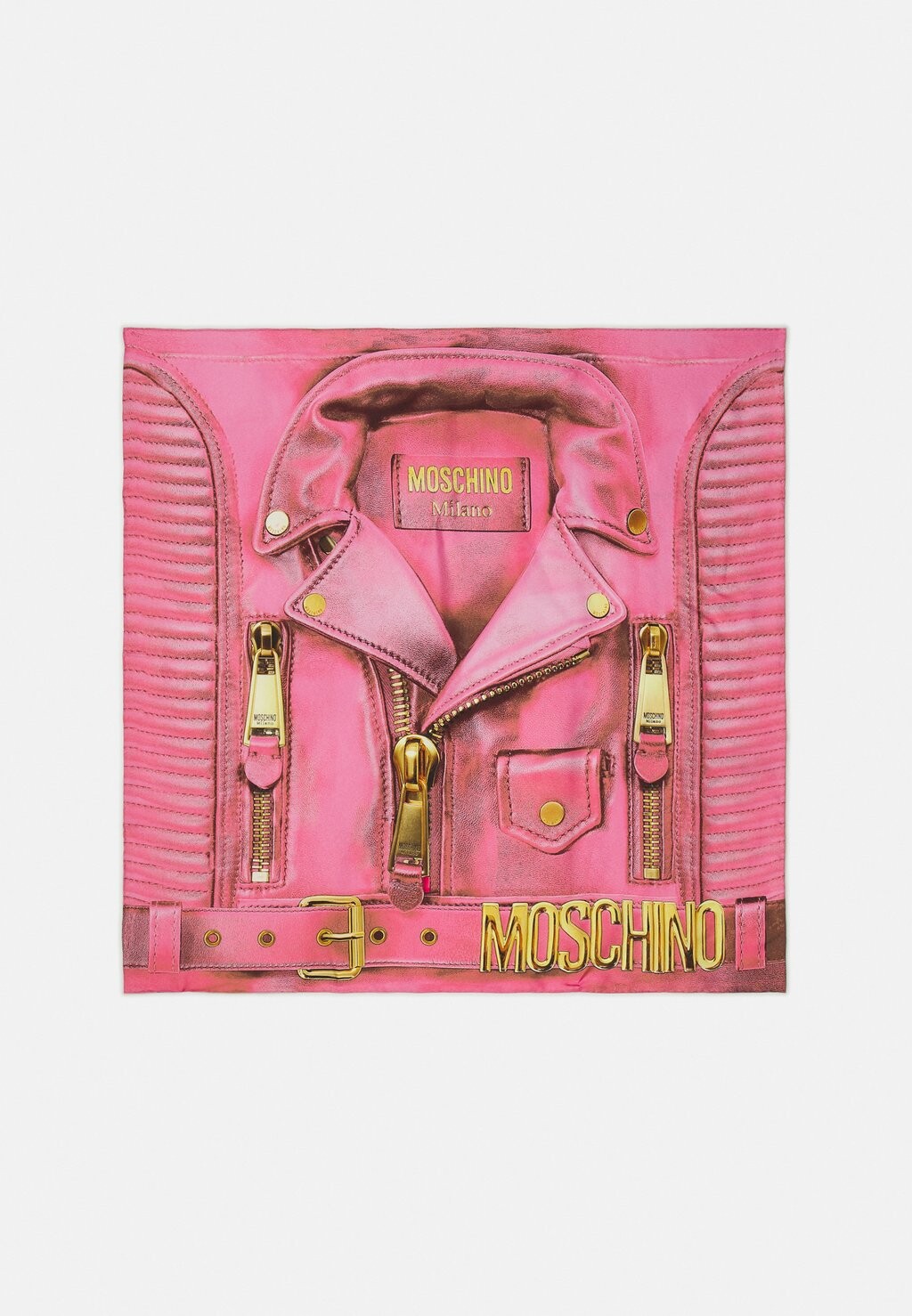 

Шарф MOSCHINO УНИСЕКС, розовый