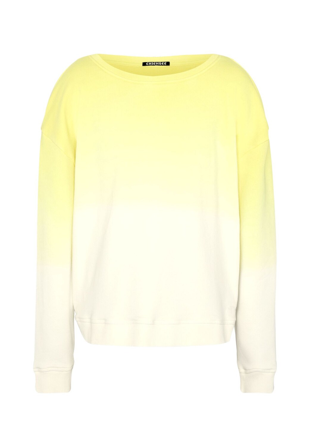 

Свитер с принтом, постепенно исчезающим CHIEMSEE, цвет Yellow White