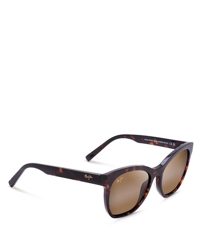 

Поляризованные солнцезащитные очки "кошачий глаз" Alulu, 56 мм Maui Jim