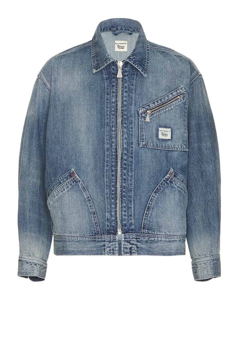 

Короткая джинсовая куртка для работы Roy Roger'S X Dave'S New York, цвет Denim