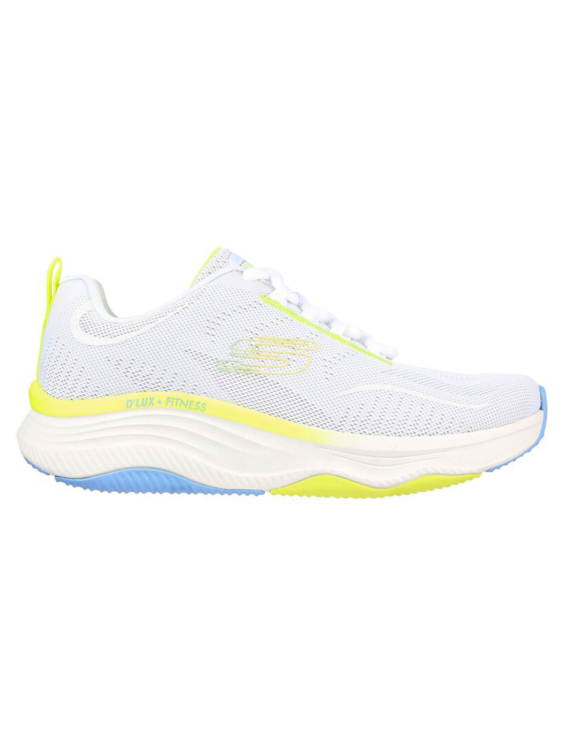 

Skechers Свободный крой, белый/желтый