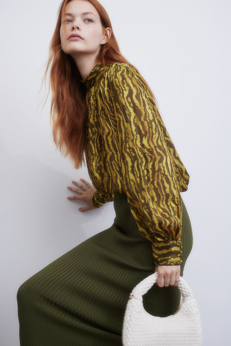 

Блузка с узором H&M