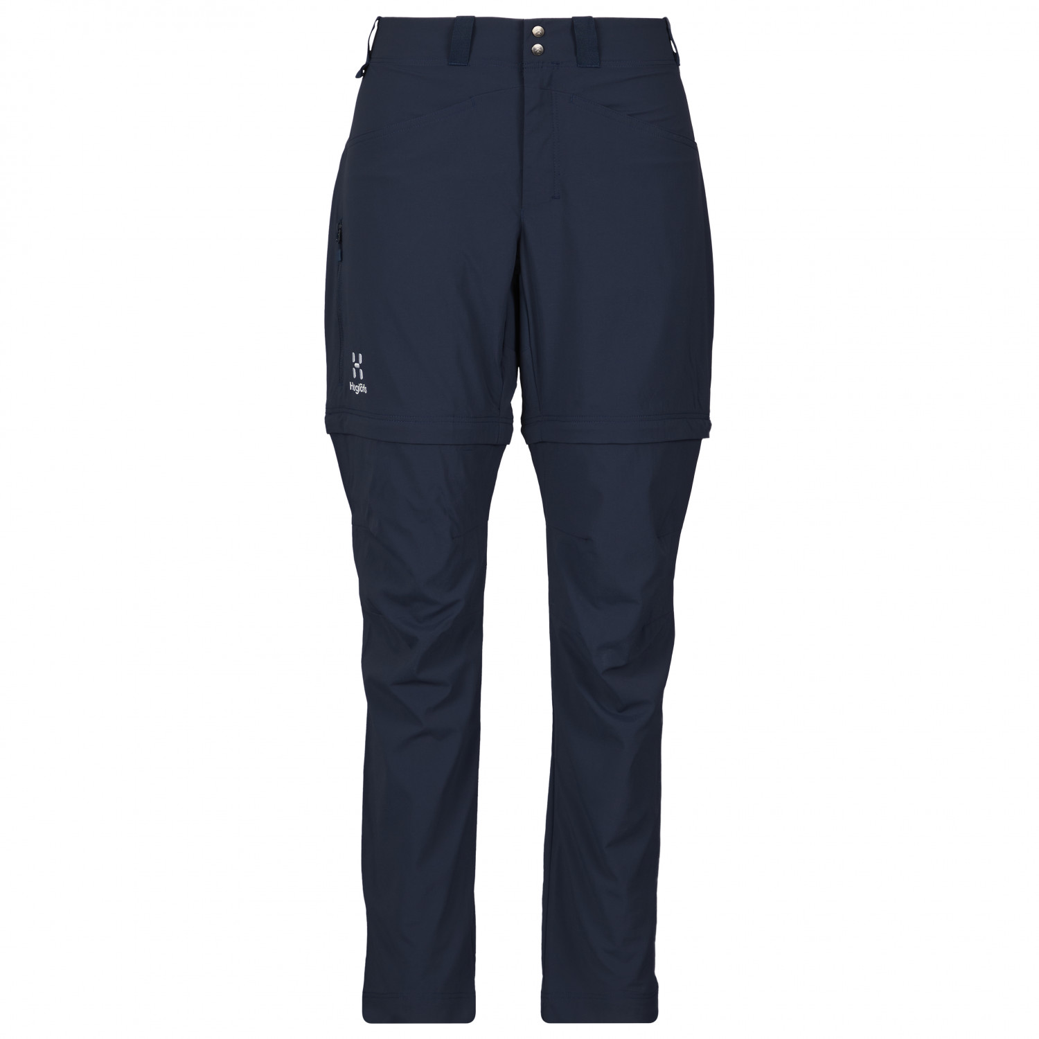 Трекинговые брюки Haglöfs Women's Lite Standard Zip Off Pant, цвет Tarn Blue