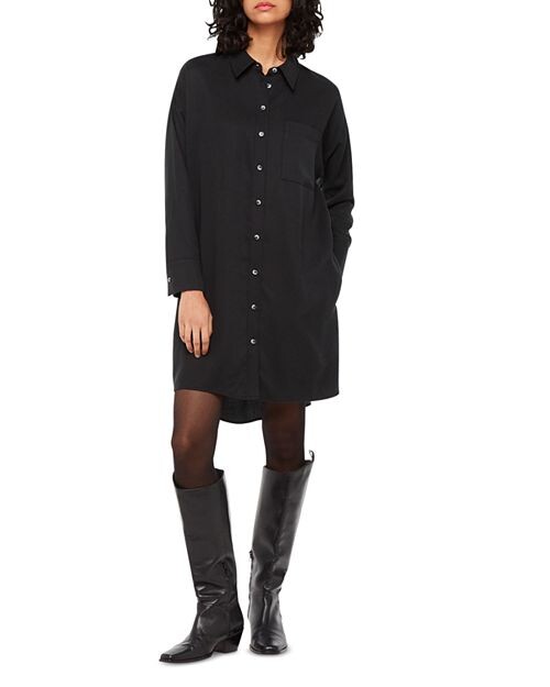 

Свободное платье-рубашка Helena Whistles, цвет Black