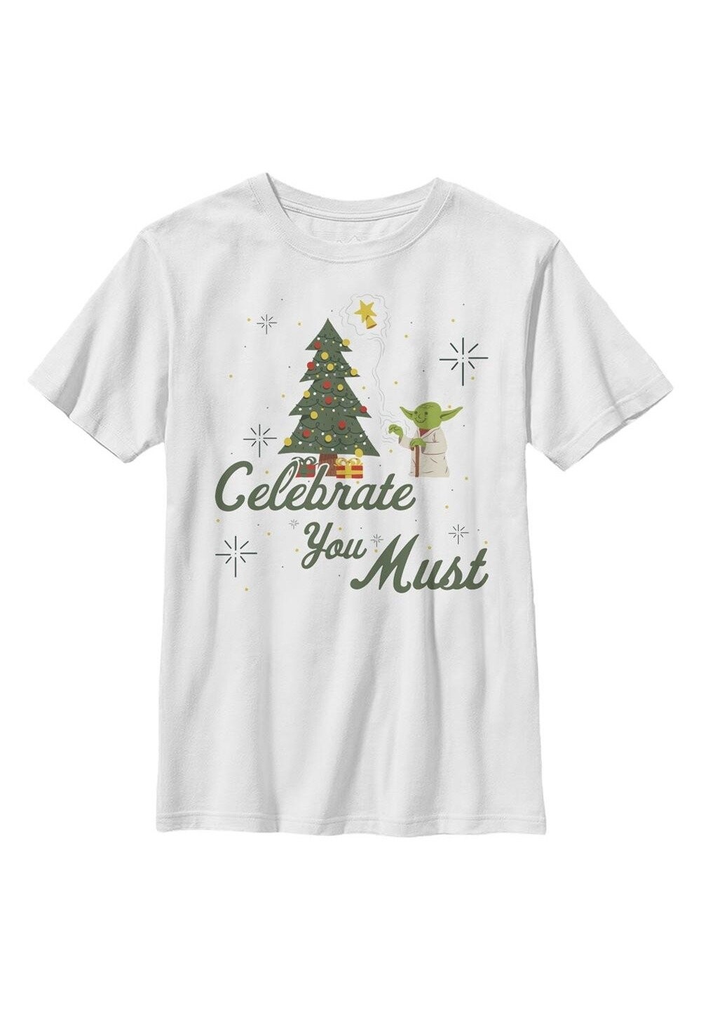 

футболка с принтом Star Wars: Classic Celebrate You Must Star Wars, белый