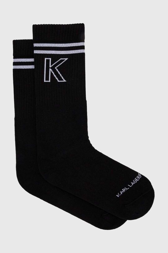 

Носки Карла Лагерфельда Karl Lagerfeld, черный