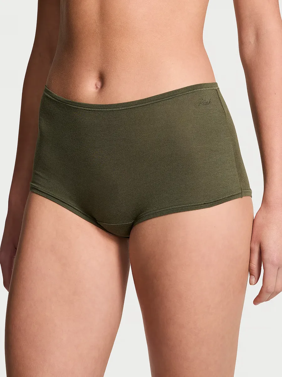 

Хлопковые трусики-шортики Pink, цвет Casual New Olive