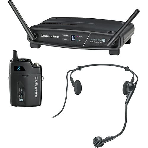 

Беспроводная микрофонная система Audio-Technica ATW-1101/H System 10 Digital Wireless Headset Microphone System