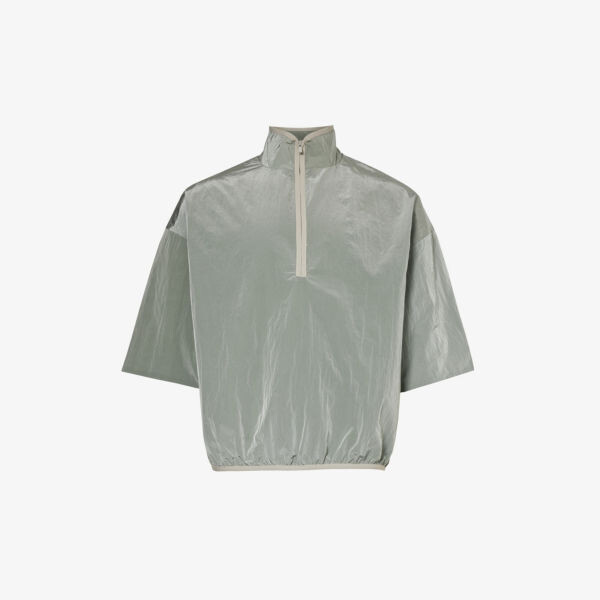

Тканая рубашка свободного кроя ESSENTIALS Fear Of God Essentials, цвет seal