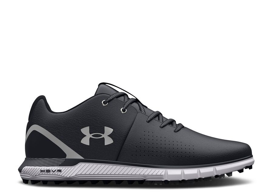 

Кроссовки Under Armour HOVR Fade 2 Spikeless Golf 2E Wide, цвет Black Metallic Silver