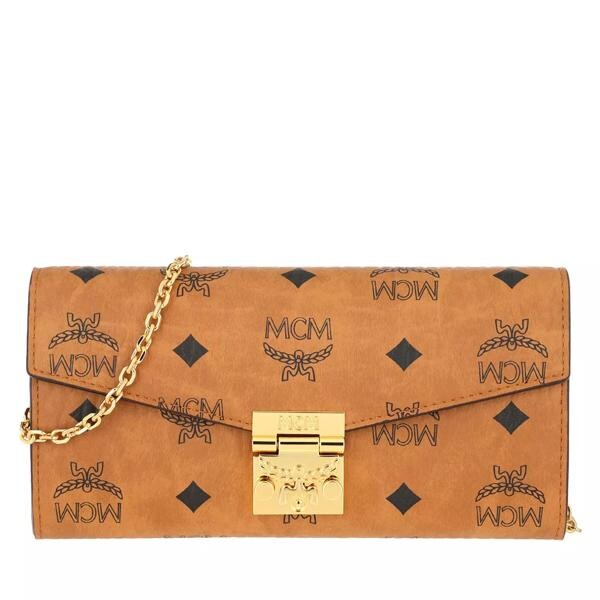 

Кошелек tracy vi wallet on chain large Mcm, коричневый