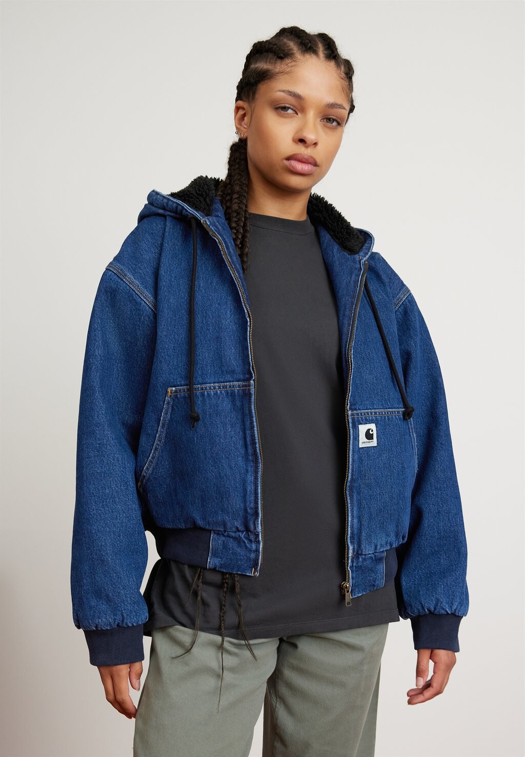 

Джинсовая куртка ACTIVE JACKET Carhartt WIP, синий