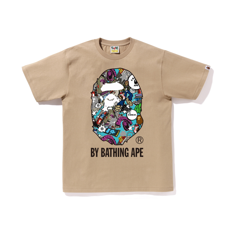 

Футболка SS24 COMIC ART Series для мужчин A Bathing Ape, белый