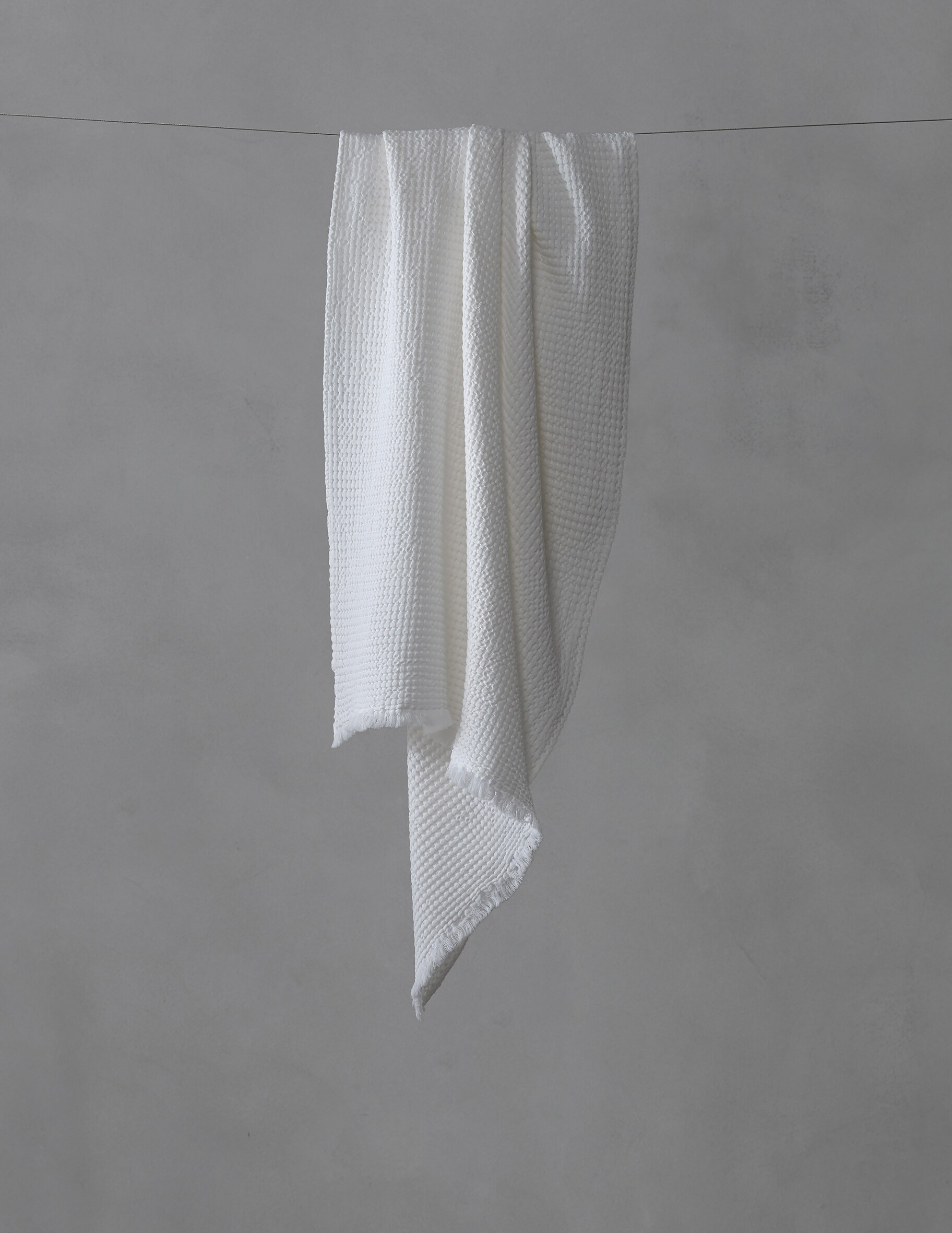 Банное полотенце Нинхо Society, цвет Bianco - Bianco