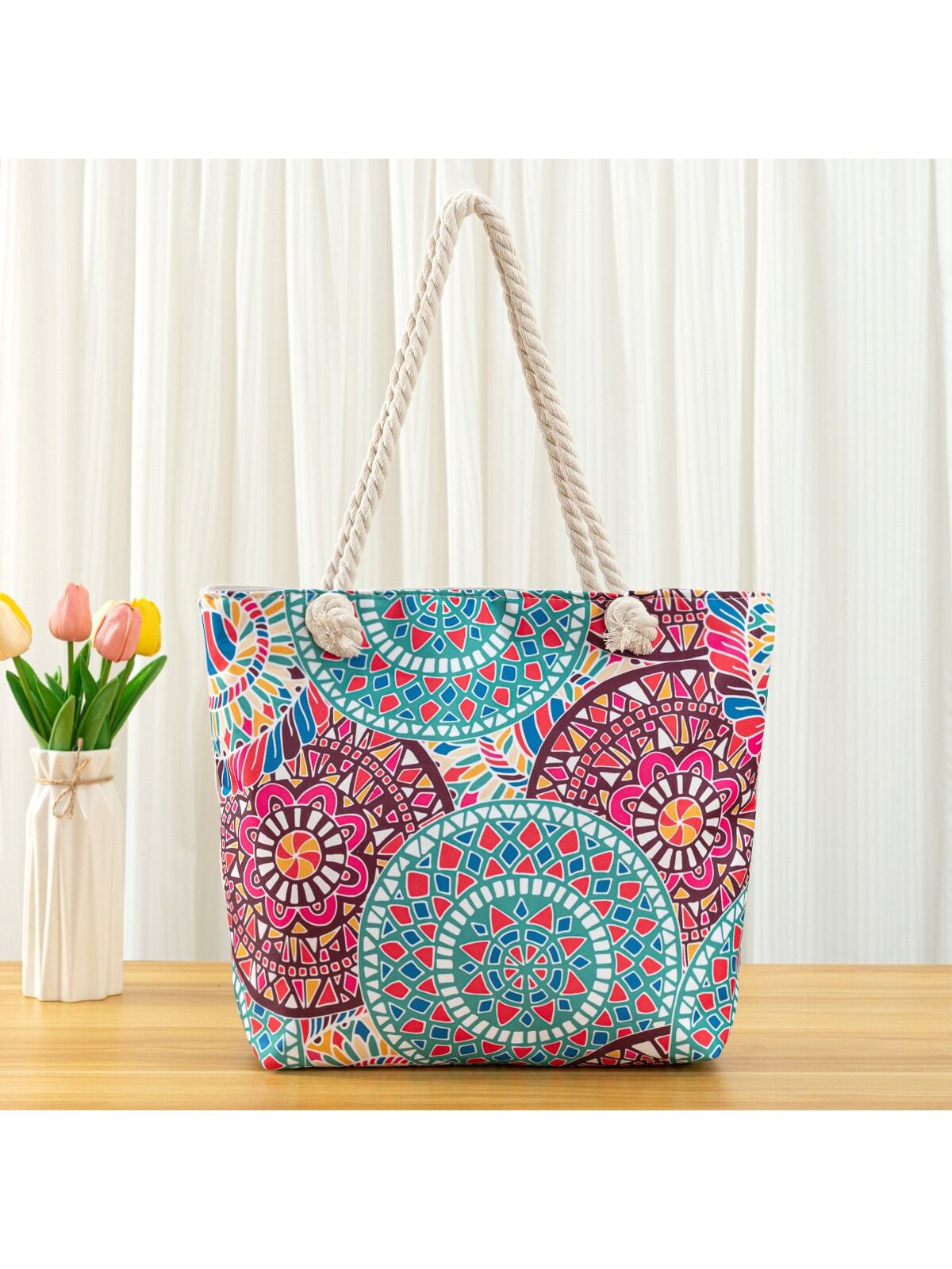 Новая стильная универсальная сумка на одно плечо для улицы/вечеринки/пляжа/отпуска, многоцветный