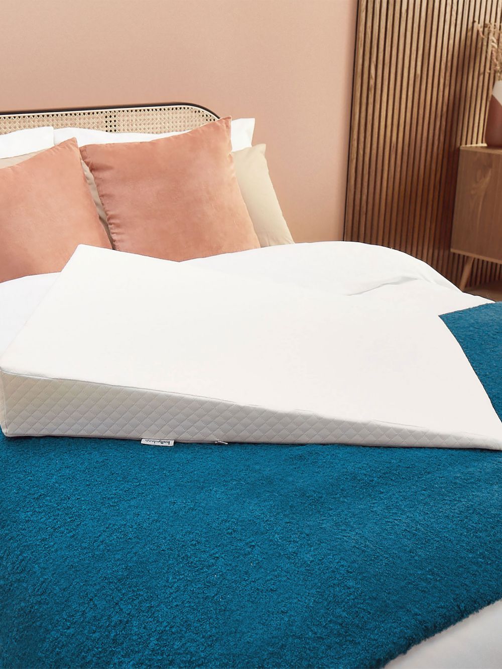 Специальная клиновидная поддерживающая подушка Kally Sleep для лечения кислотного рефлюкса, средняя/жесткая