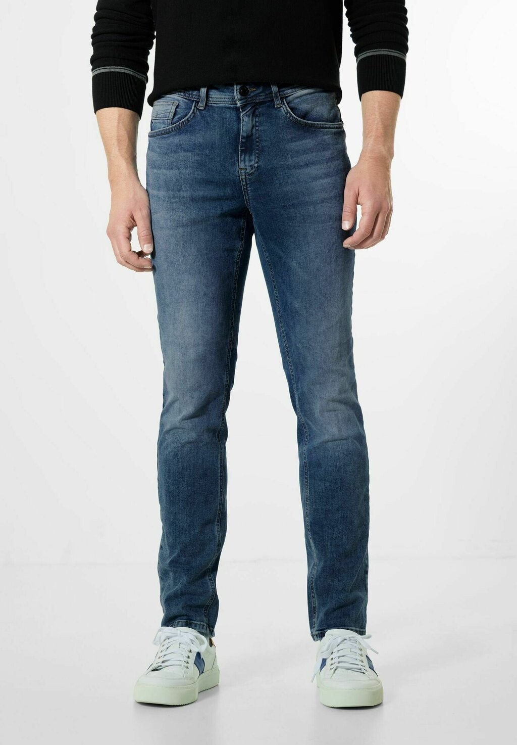 

Джинсы прямые Street One MEN, цвет blau