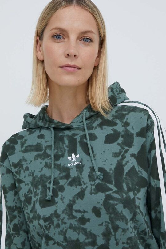 

Хлопковая толстовка adidas Originals, зеленый