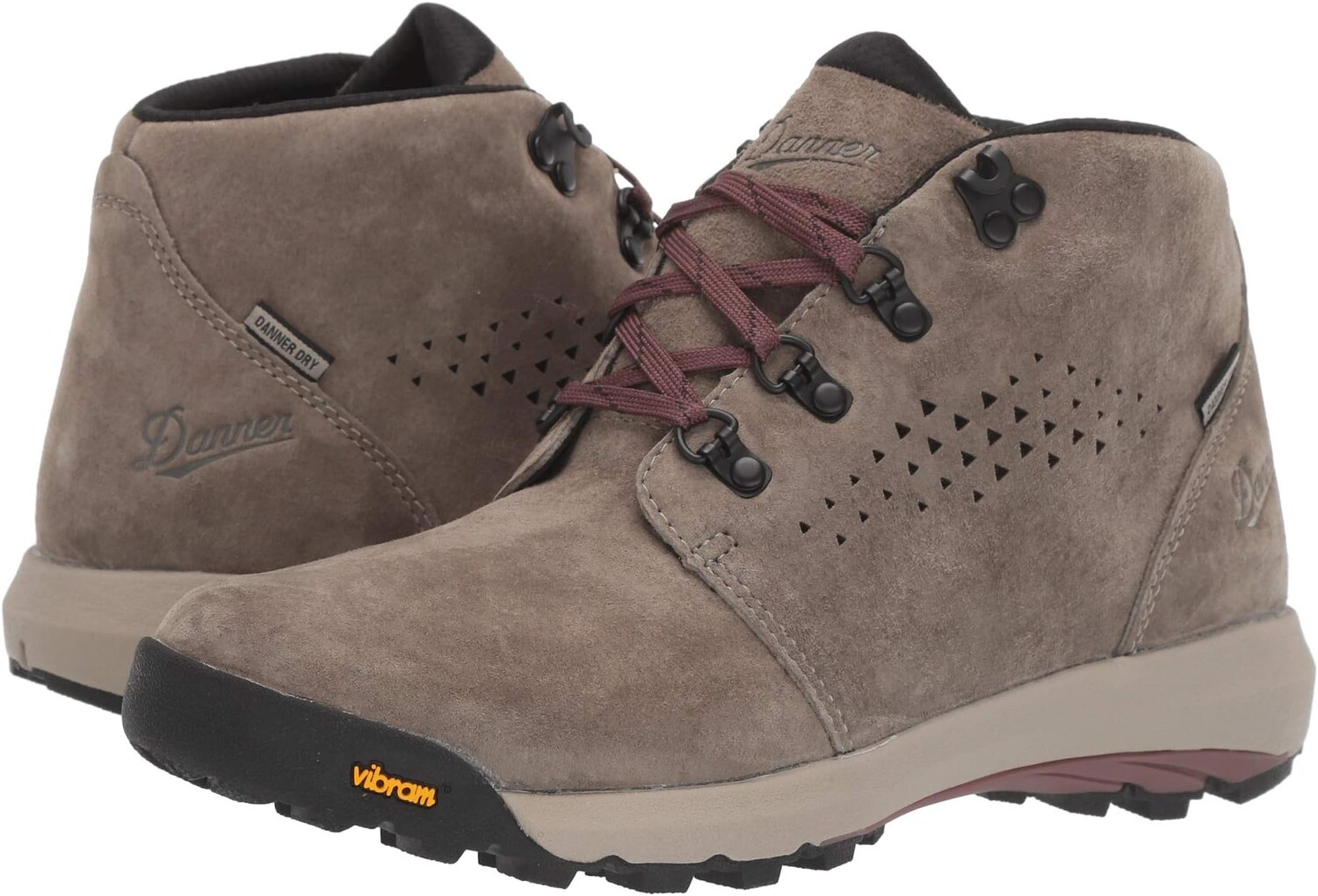 

Походная обувь 4" Inquire Chukka Danner, цвет Gray/Plum