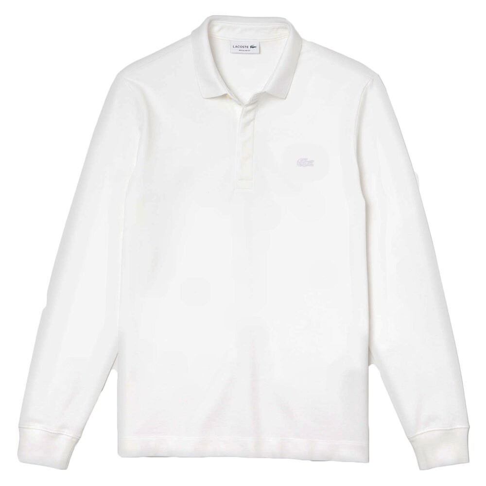 

Рубашка поло с длинным рукавом Lacoste, белый