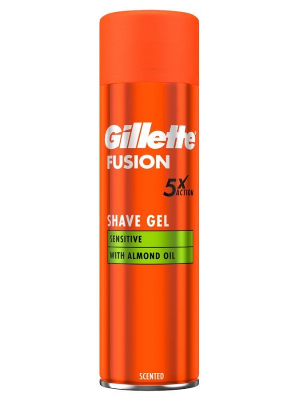 Gillette Fusion Sensitive гель для бритья, 200 ml гель для бритья с алоэ 200 мл gillette fusion 5 ultra sensitive