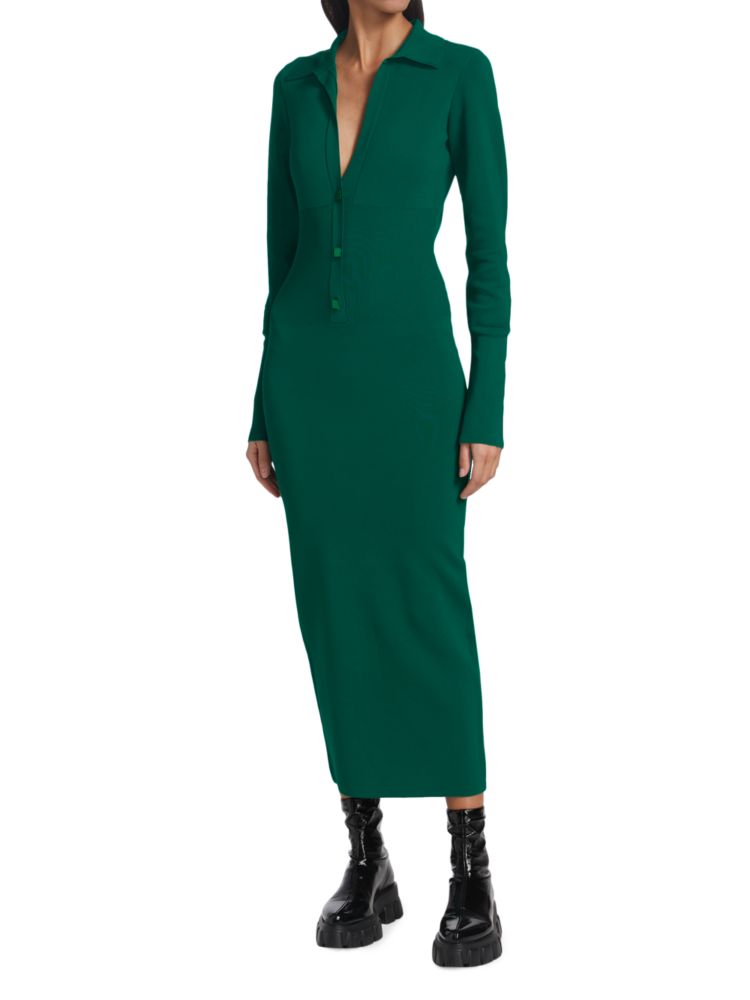 цена Платье макси Bornos Gauge81, цвет Emerald Green