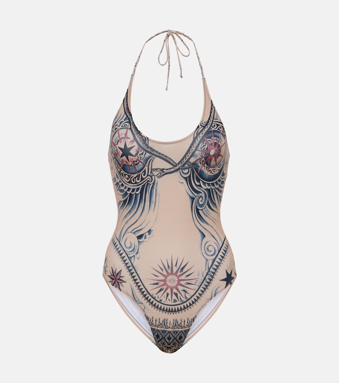 

Купальник с принтом из коллекции tattoo Jean Paul Gaultier, мультиколор