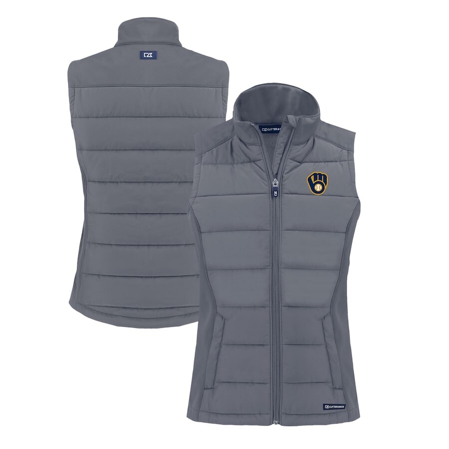 

Куртка Cutter & Buck Milwaukee Brewers, стальной