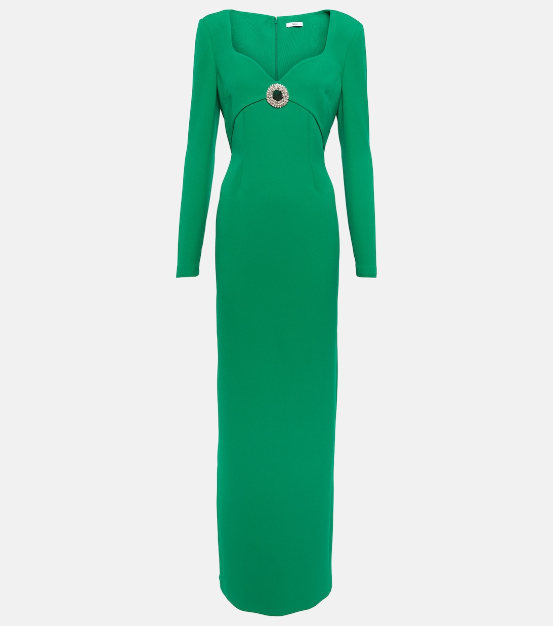 Креповое платье Zhad SAFIYAA, зеленый
