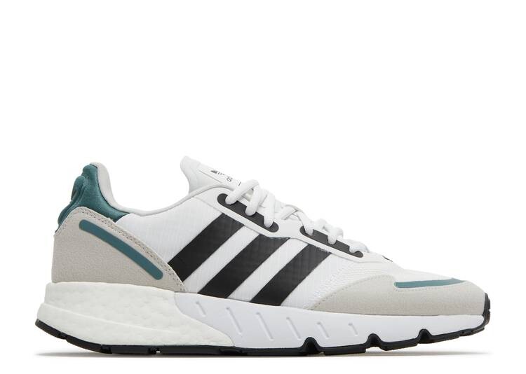 Кроссовки Adidas ZX 2K BOOST 'WHITE HAZY EMERALD', белый кроссовки adidas originals zx 1k boost footwear white hazy sky hazy blue