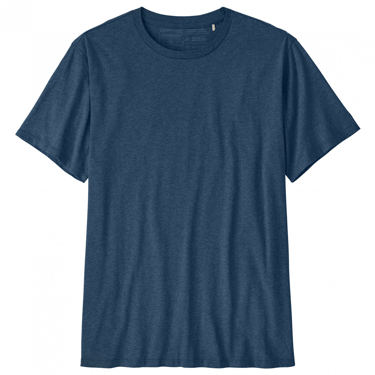 

Футболка Patagonia Regenerative Cotton Lightweight Tee, цвет Tidepool Blue