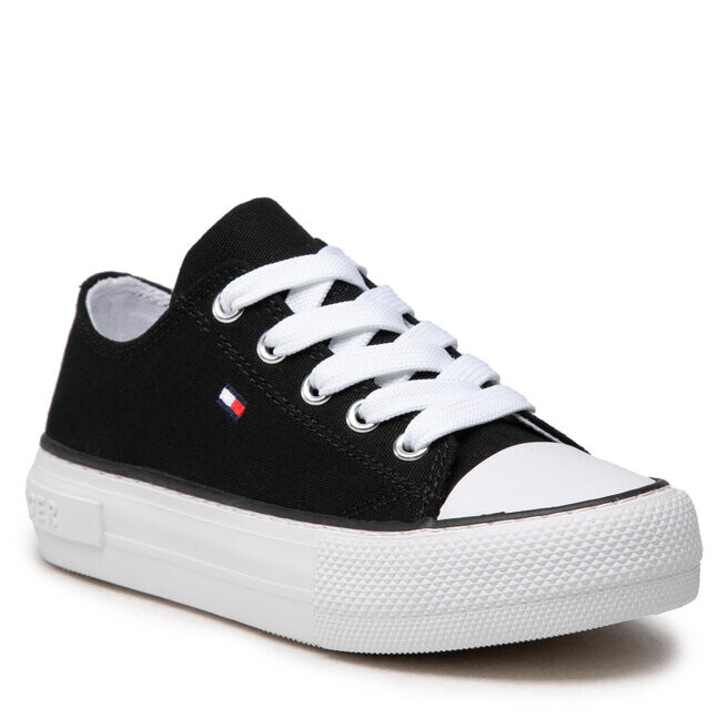 

Кроссовки Tommy Hilfiger LowCut Lace-Up, черный