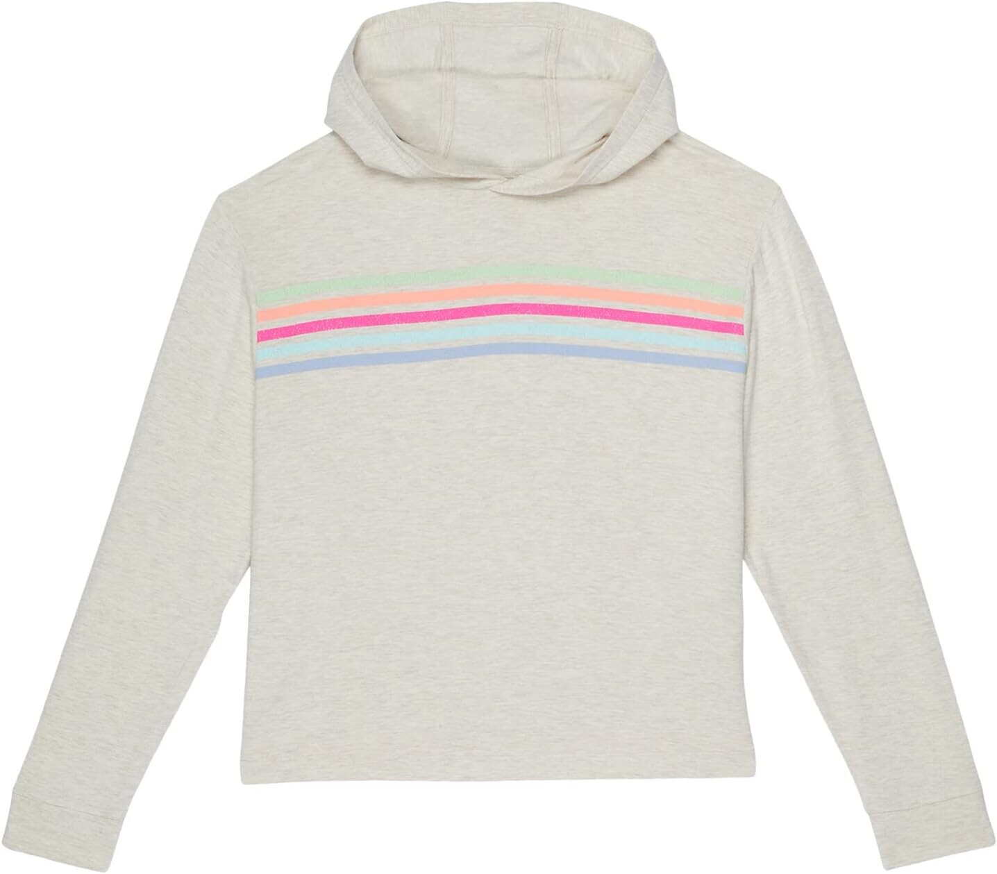 

Худи Vineyard Vines Dreamcloth Chest Stripe Hoodie, цвет Oatmeal Heather