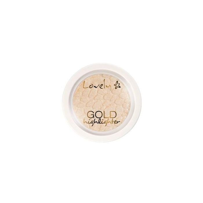 Пудра для лица Iluminador en Polvo Lovely Makeup, Gold lavelle хайлайтер highlighter makeup 01 жемчужный