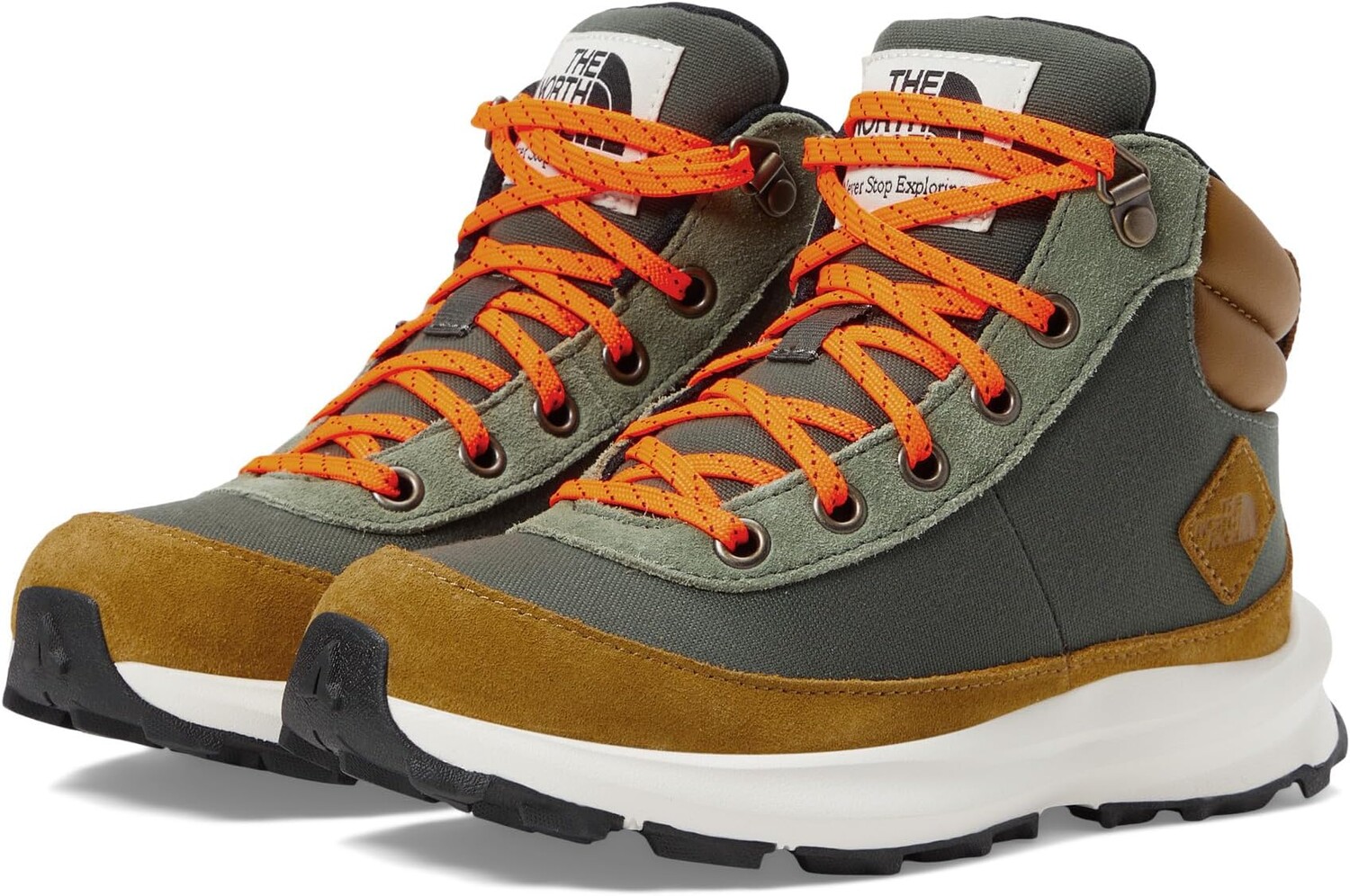 

Походная обувь Back-To-Berkeley IV Hiker The North Face, цвет Thyme/Utility Brown