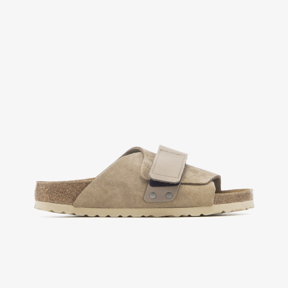 

Кроссовки Kyoto Suede 'Taupe' BIRKENSTOCK, серый