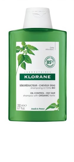 Шампунь с органической крапивой, для жирных волос, 200 мл Klorane, Laboratoires Klorane цена