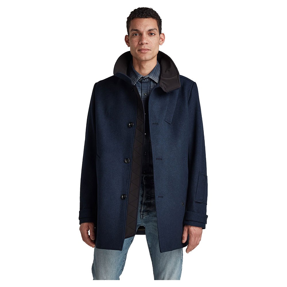 

Куртка G-Star Utility Wool Trench, синий